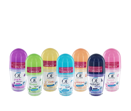 Antiperspirants roll-ons "PERFUMED FRESHNESS"