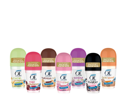 Antiperspirants roll-ons "INFINITE PERFUME"