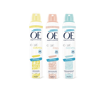 Sprays deodorants "AQUATIC FRESHNESS"