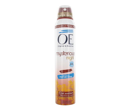 Sprays deodorants