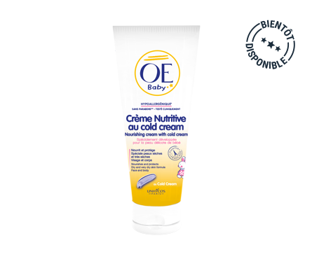 Crème nutritive au cold cream